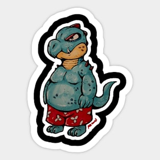 Croc man Sticker